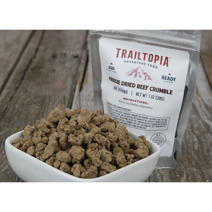 Trailtopia Beef Crumble Side Pack Trailtopia