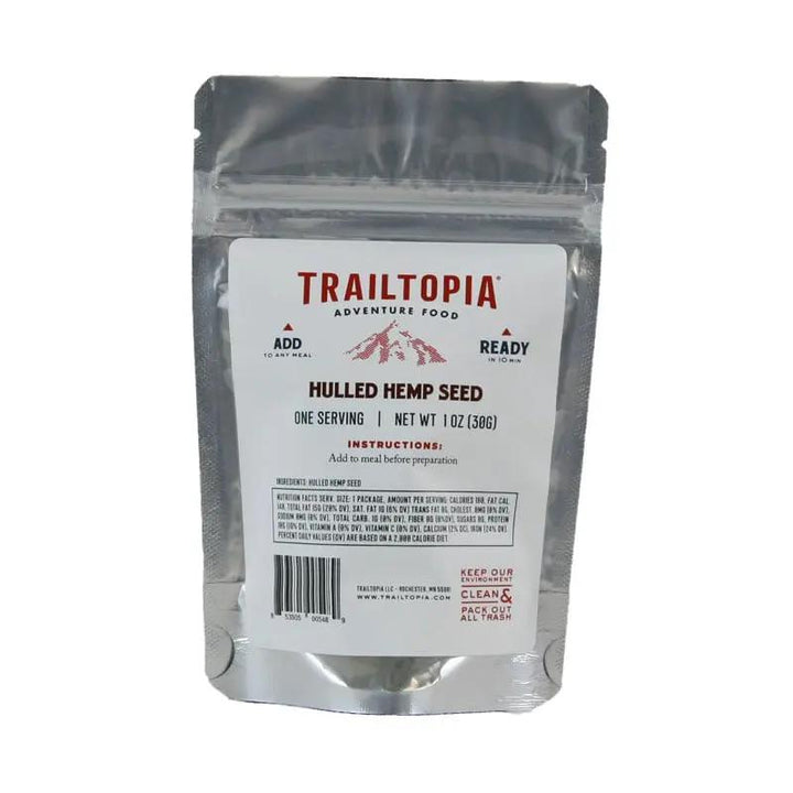 Trailtopia Hulled Hemp Seed Side Pack Trailtopia