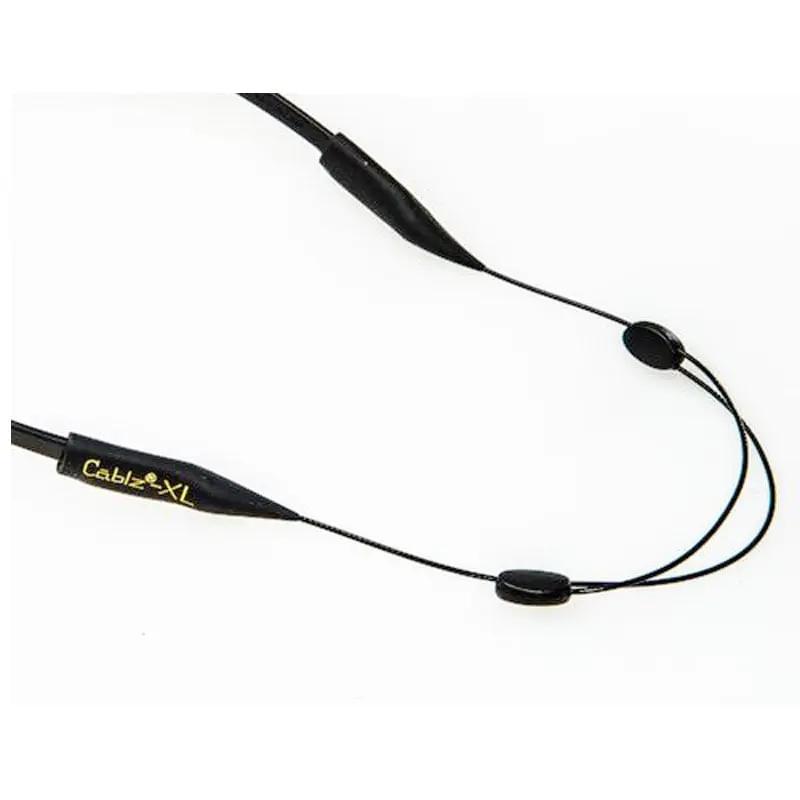 The Original Cablz Zipz Adjustable 14″ XL Black Cablz