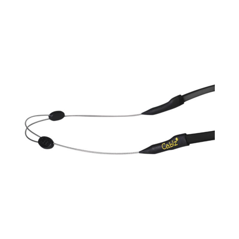 Cablz Colorz Zipz Adjustable 14″ Universal Clear/Stainless Cablz