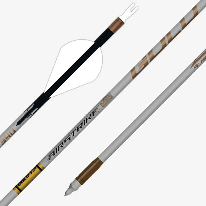 Gold Tip AirStrike - 2.75" 4 Fletch Vanes Gold Tip
