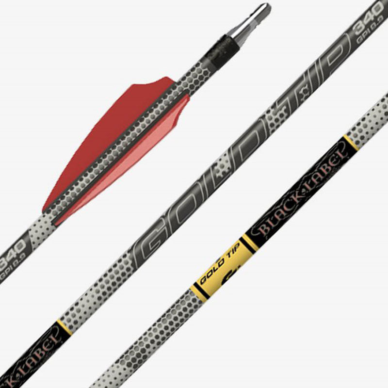 Gold Tip Black Label Hunting Arrow Gold Tip