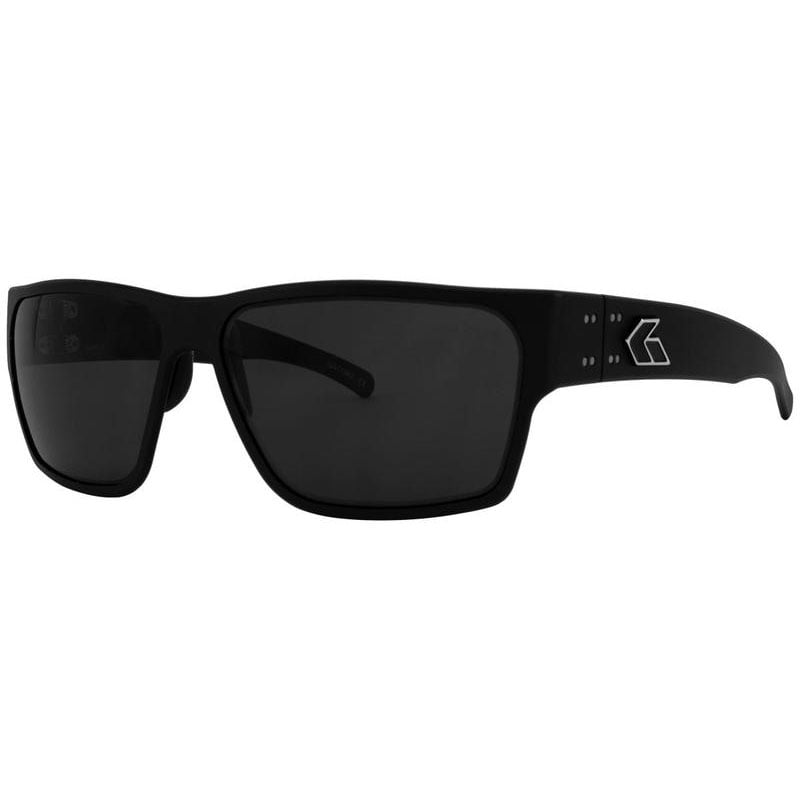 Gatorz Delta Non Polarized Matte Black Frame Smoked Lens Gatorz