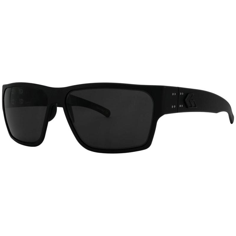 Gatorz Delta Polarized Matte Blackout Frame Smoke Polarized Lens Gatorz
