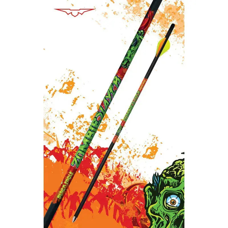 Black Eagle Zombie Slayer .001 Crossbow Fletched Bolts - 6 pack Black Eagle Arrows