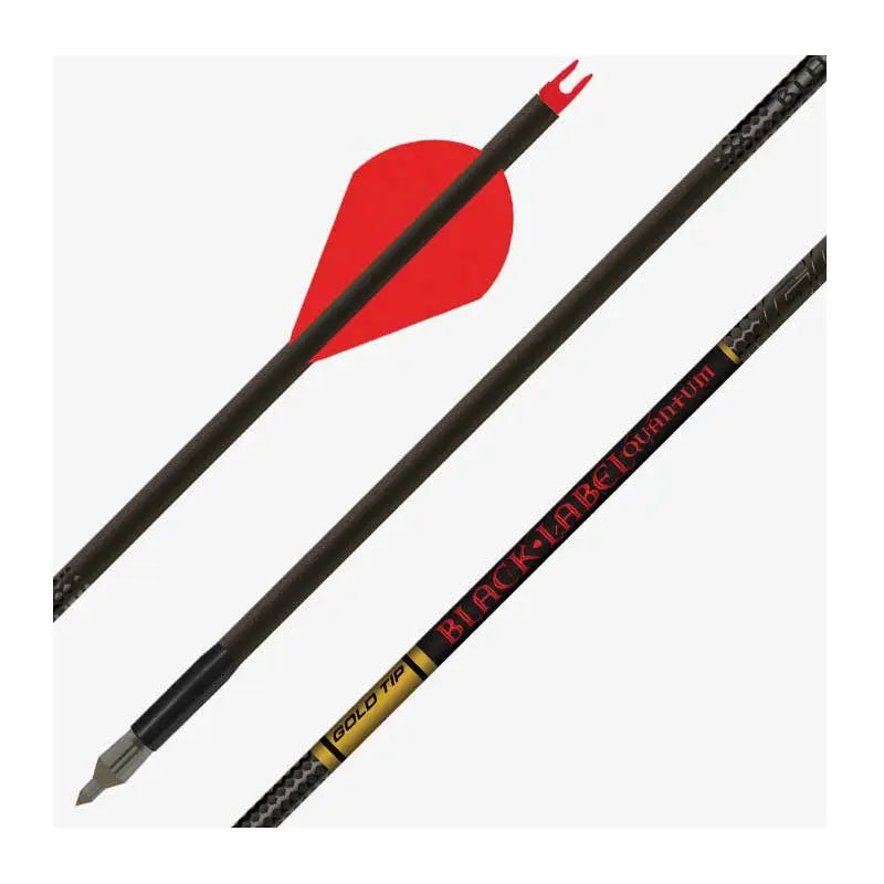 Gold Tip Black Label Quantum Hunting Arrow - Extreme Outfitters