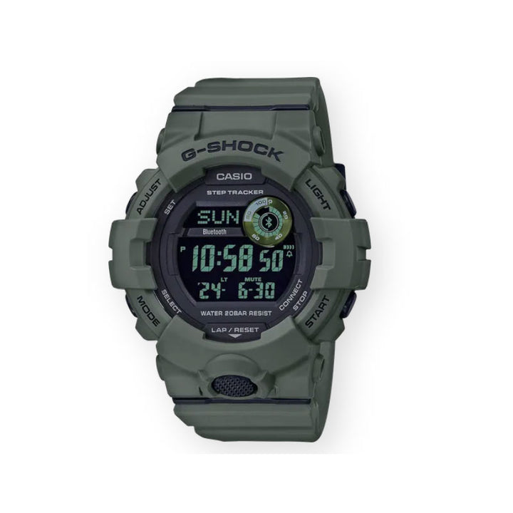 Casio G-Shock Power Trainer Green GBD800UC-3 Casio