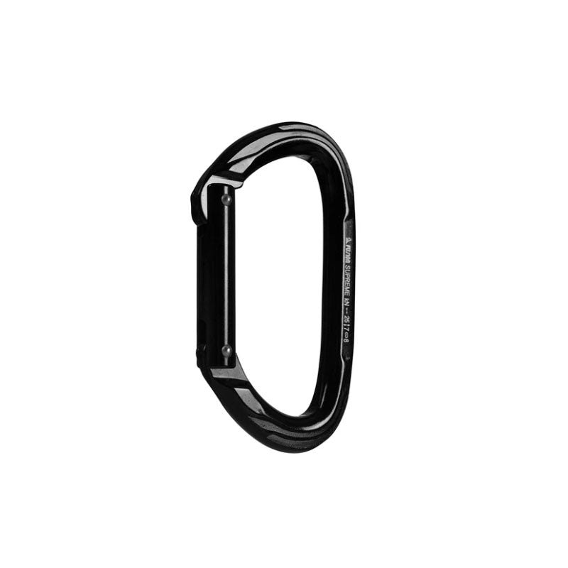 Vapor Aluminum Carabiner - Straight Gate Nonlocking Ace Metal Products