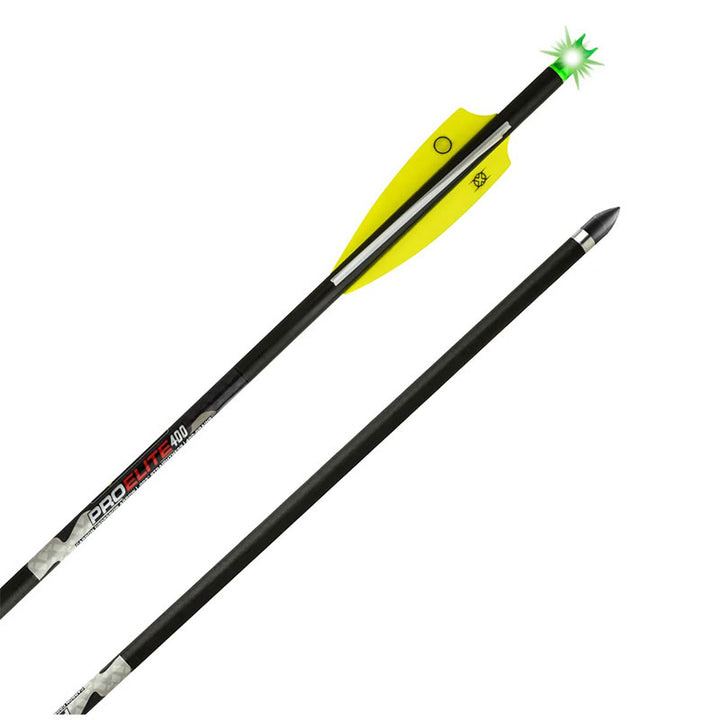 TenPoint Pro Elite 400 AlphaBrite 20" Carbon Lighted Crossbow Arrows 3-Pack - Extreme Outfitters