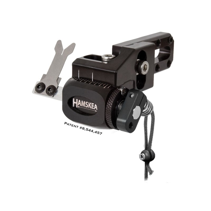 Hamskea Hybrid Target Pro Arrow Rest Black Right Hand