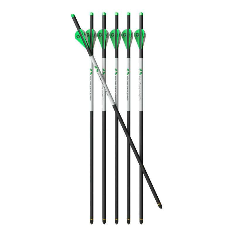 Centerpoint 20in Carbon Crossbow Bolts - 6 Pack Centerpoint Archery