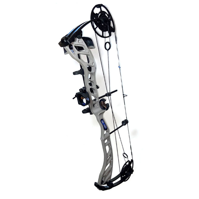 2021 Quest Centec Boulder Gray Rise Black Limbs Package - 70# Right Hand - Extreme Outfitters