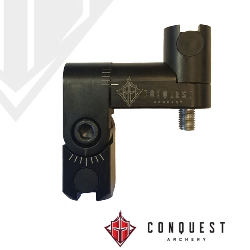 Conquest Archery MOAB Offset V-Lock Rear Right Side Bracket - Extreme Outfitters