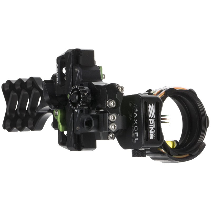 Axcel Accuhunter AccuStat II Slider Sight - 3 Pin .019 Fibers - Extreme Outfitters