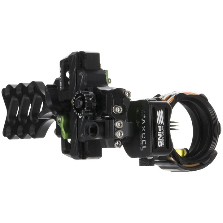 Axcel Accuhunter AccuStat II Slider Sight - 3 Pin .019 Fibers - Extreme Outfitters