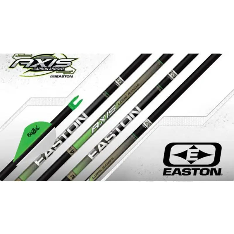 Easton Axis 4mm Long Range Fletched Arrows - Extreme Outfitters
