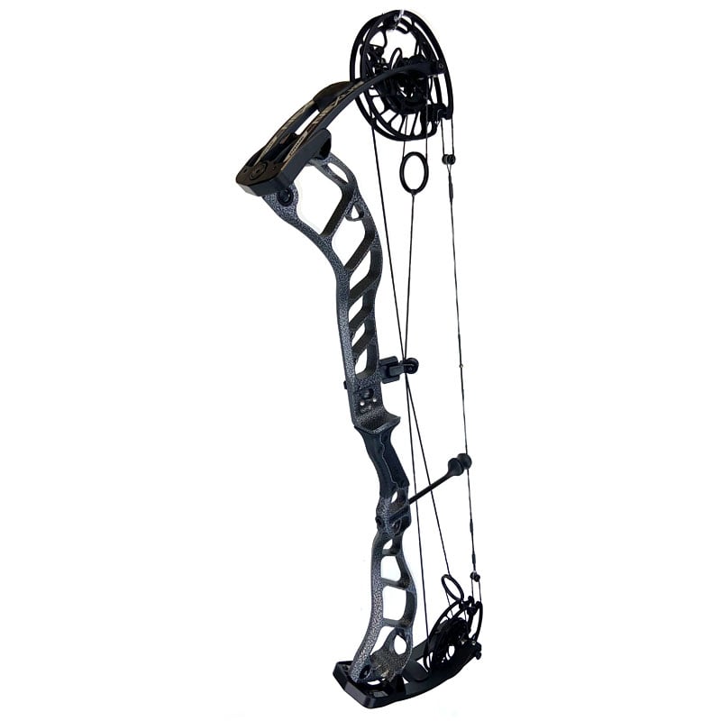 2021 Prime Nexus 4 Hammered Grey Riser Black Limbs Compound Bow - 70# Right Hand - Extreme Outfitters