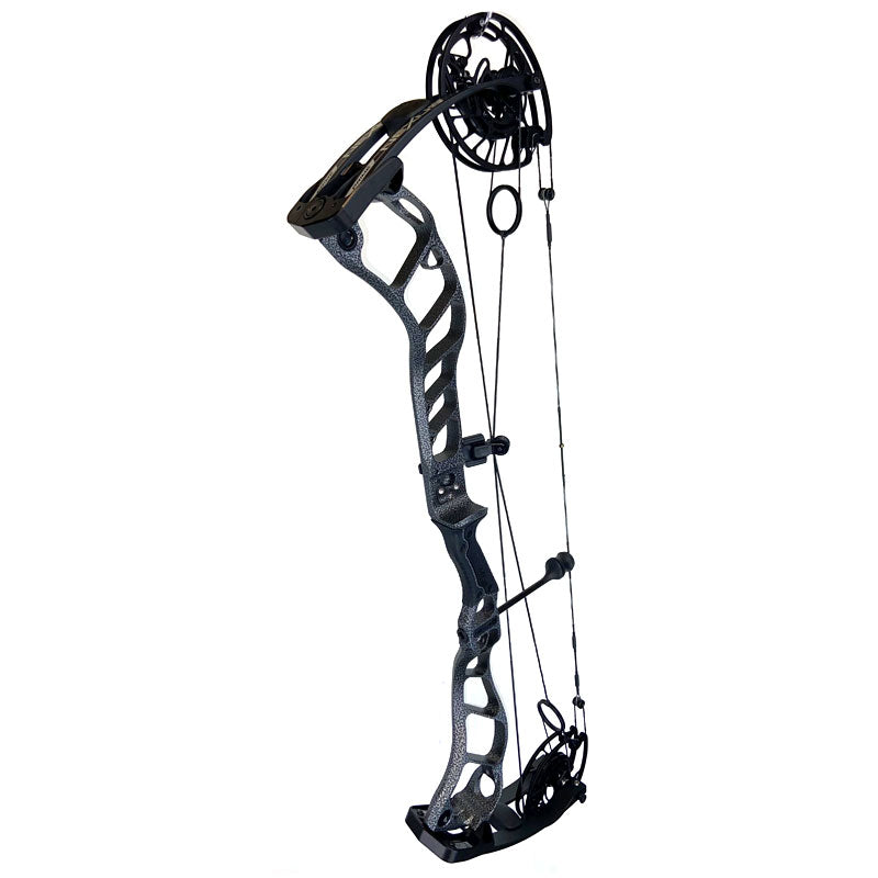 2021 Prime Nexus 4 Hammered Grey Riser Black Limbs Compound Bow - 70# Right Hand - Extreme Outfitters