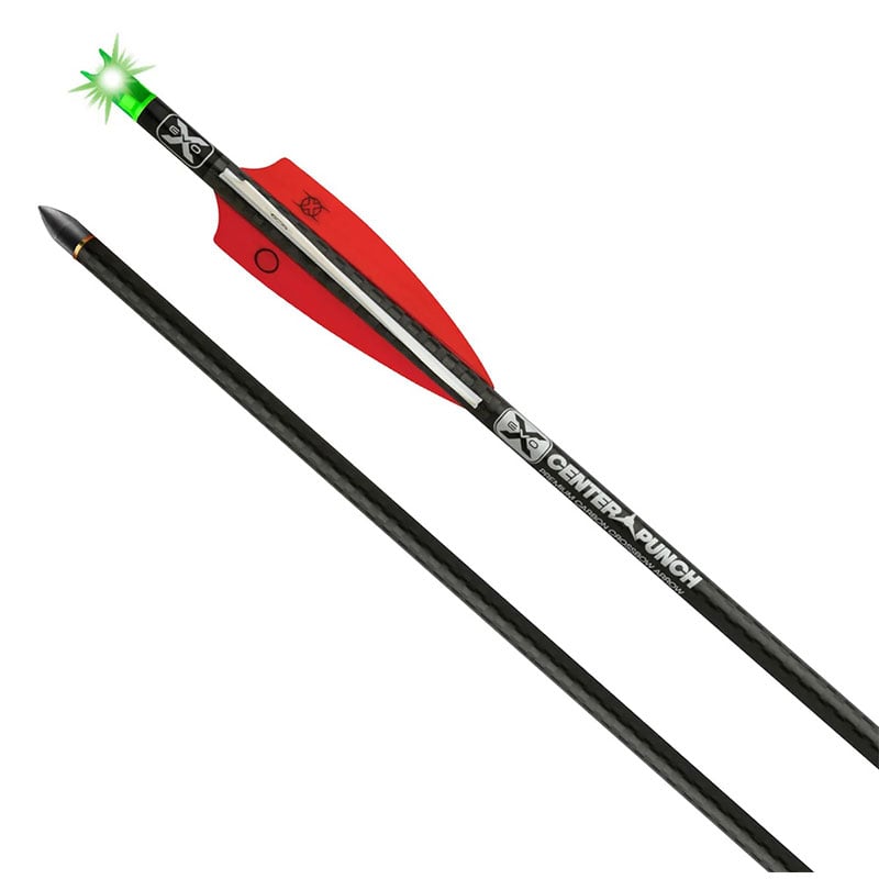 TenPoint EVO-X Lighted CenterPunch Premium Carbon Crossbow Arrows (3-pack) - Extreme Outfitters