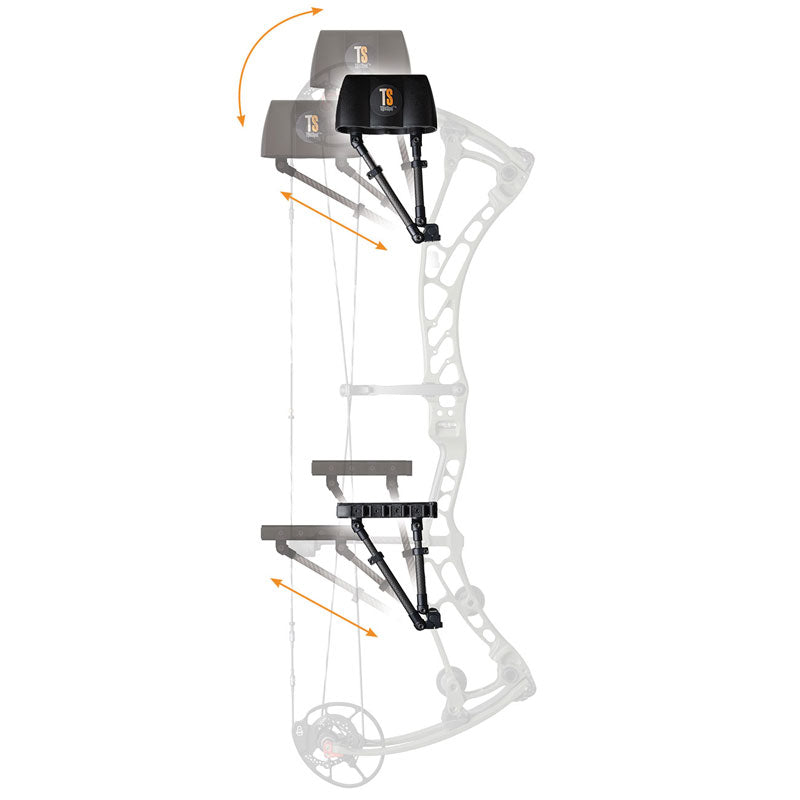 TightSpot Pivot 2.5 Fully Adjustable 2 Piece Quiver - 5 Arrow TightSpot