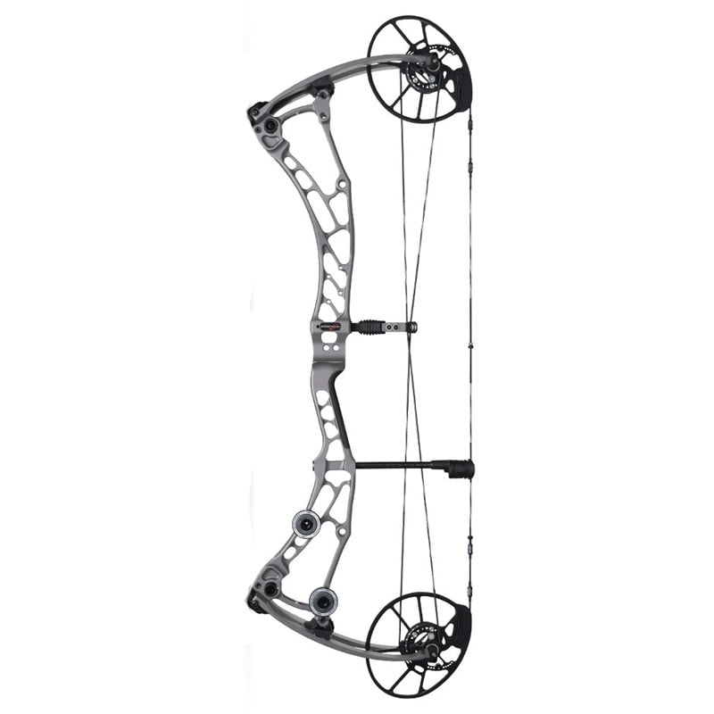 2021 Bowtech Solution SS Smoke Grey Compound Bow - 70# Right Hand - Extreme Outfitters