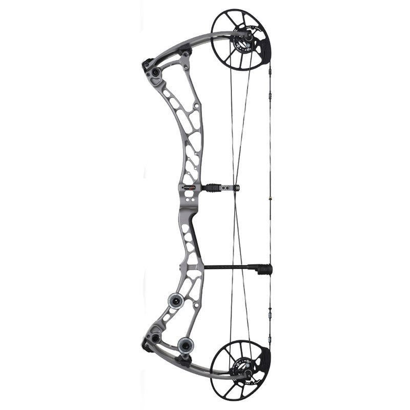 2021 Bowtech Solution SS Smoke Grey Compound Bow - 70# Right Hand - Extreme Outfitters