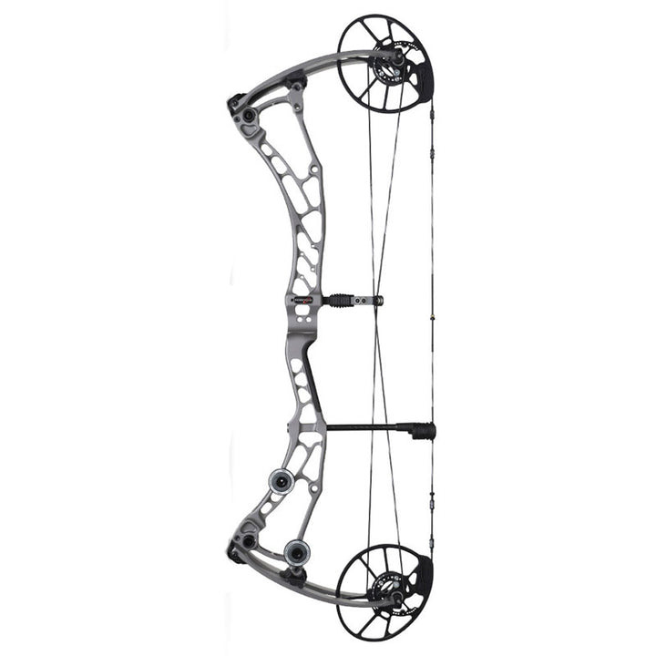 2021 Bowtech Solution SS Smoke Grey Compound Bow - 70# Right Hand - Extreme Outfitters