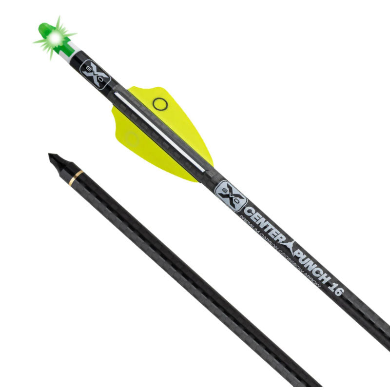 TenPoint EVO-X Lighted CenterPunch16 Premium Carbon Crossbow Arrows (3-pack) - Extreme Outfitters