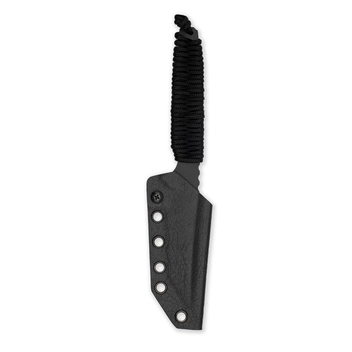 Toor Knives Kingpin Shadow Black in Sheath
