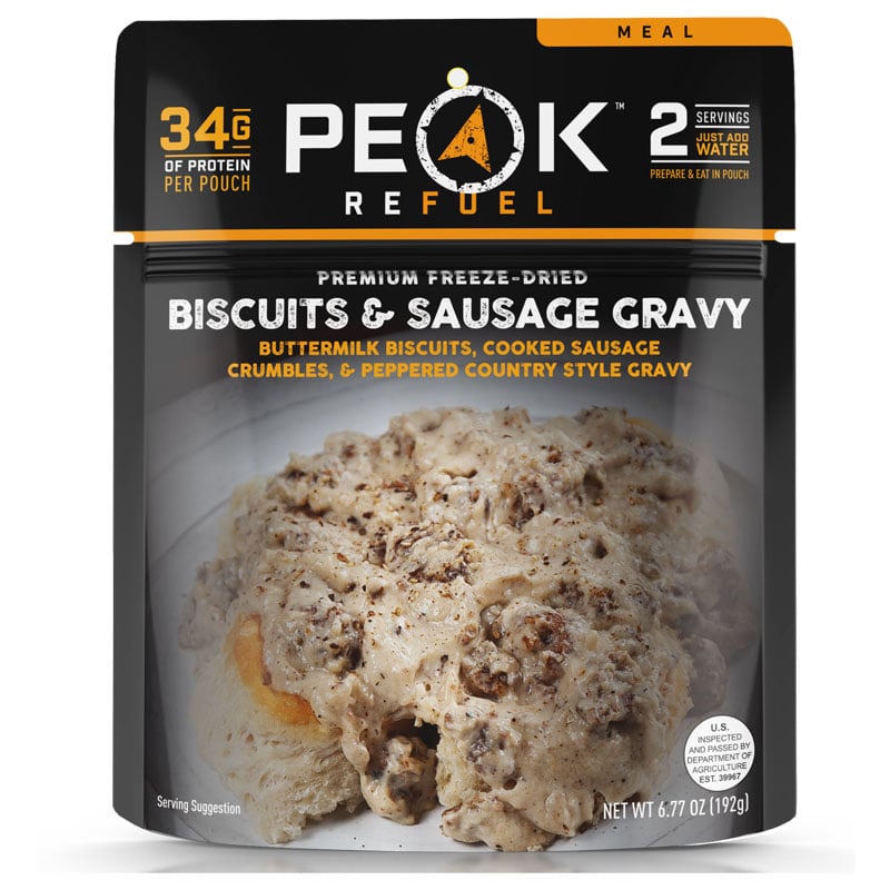 Peak ReFuel Biscuits and Sausage Gravy - Extreme Outfitters