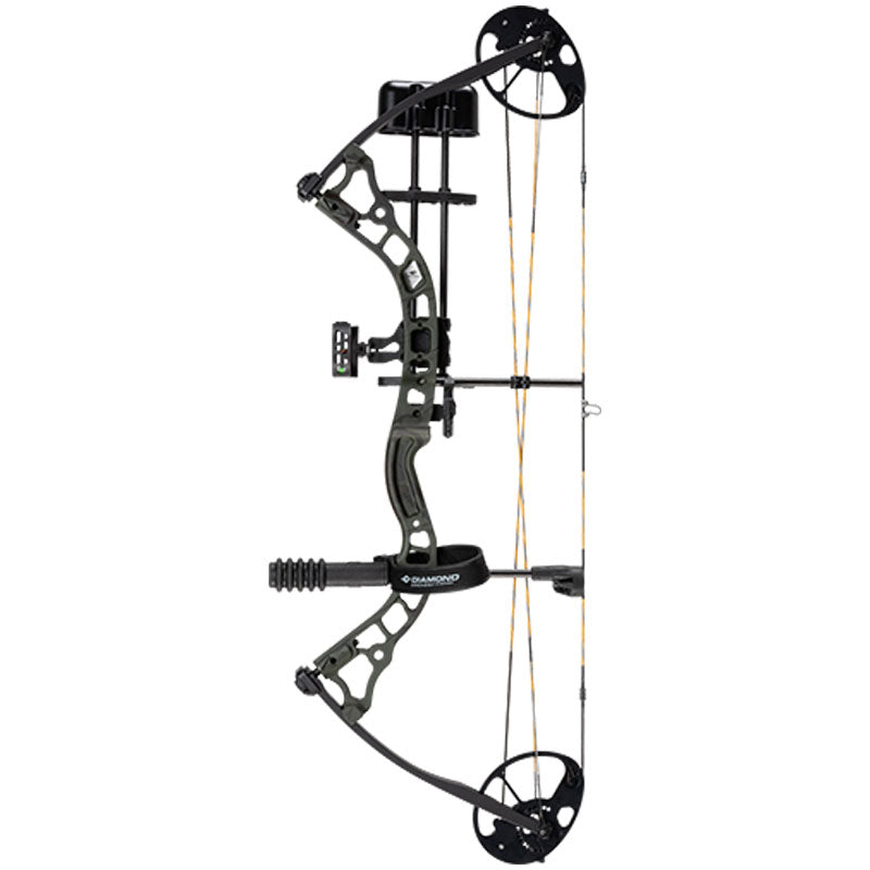 Diamond Infinite 305 Black Compound Bow Package - Right Hand Diamond Archery