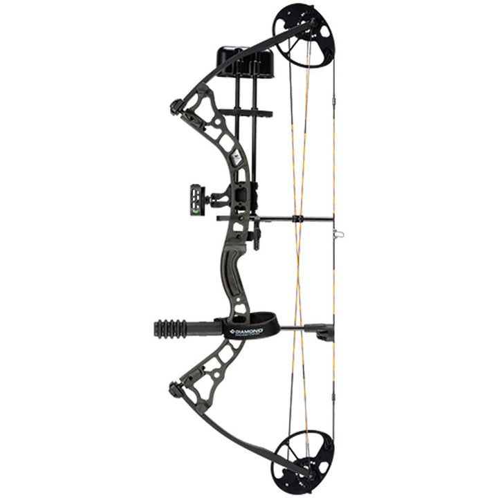 Diamond Infinite 305 Black Compound Bow Package - Right Hand Diamond Archery