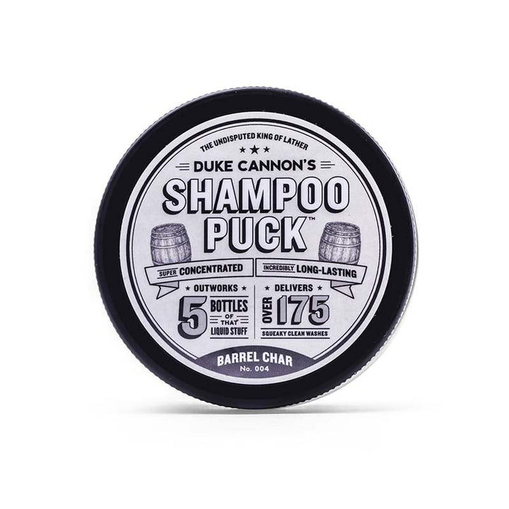 Duke Cannon Shampoo Puck-Barrel Char No. 004 - Extreme Outfitters