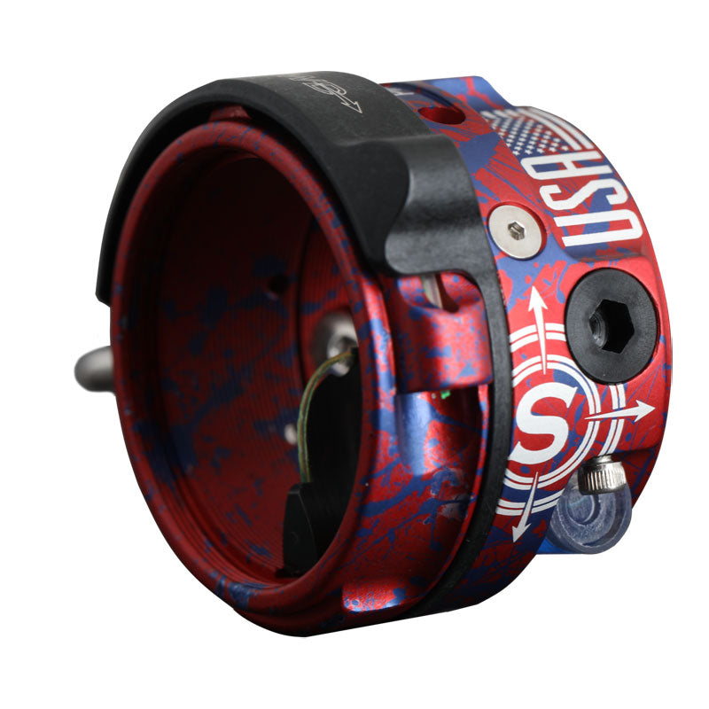 Shrewd 40mm Optum Scope Patriot Edition - Right Hand Shrewd Archery