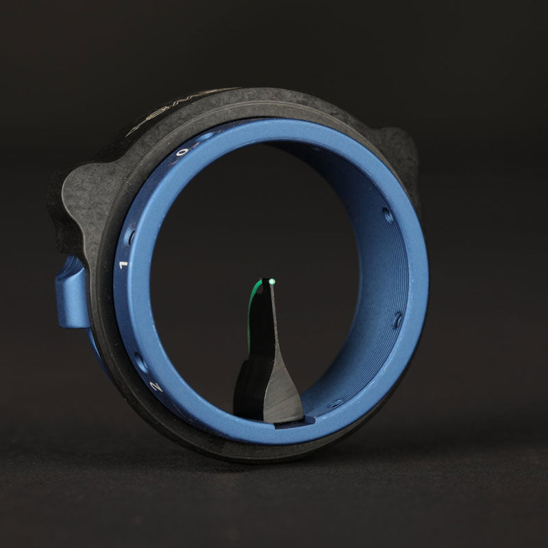 Shrewd Optum Ring System (ORS) for 40mm & 35mm Optum  Scope - .019 Freedom Blue Shrewd Archery