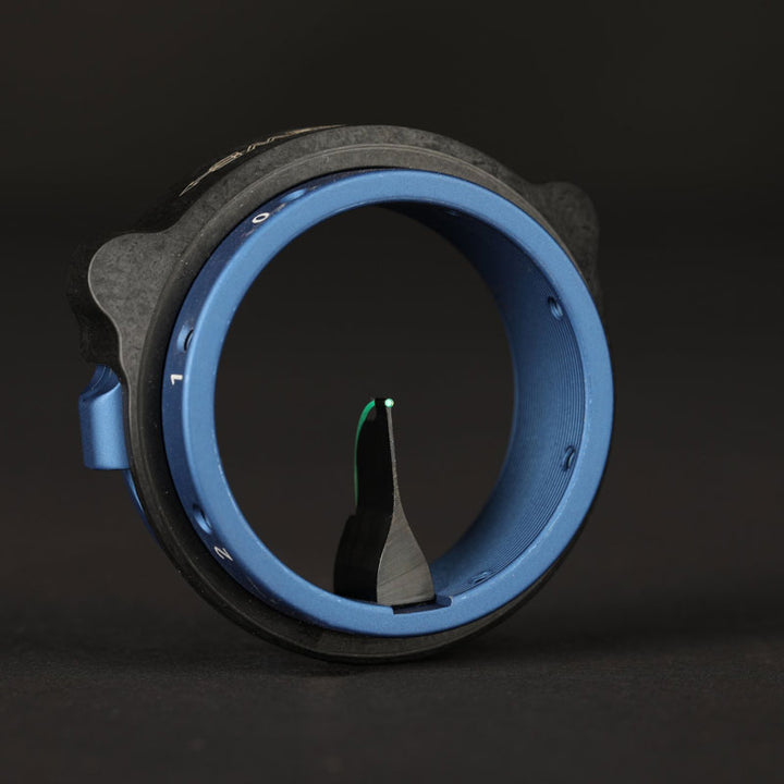 Shrewd Optum Ring System (ORS) for 40mm & 35mm Optum  Scope - .019 Freedom Blue Shrewd Archery
