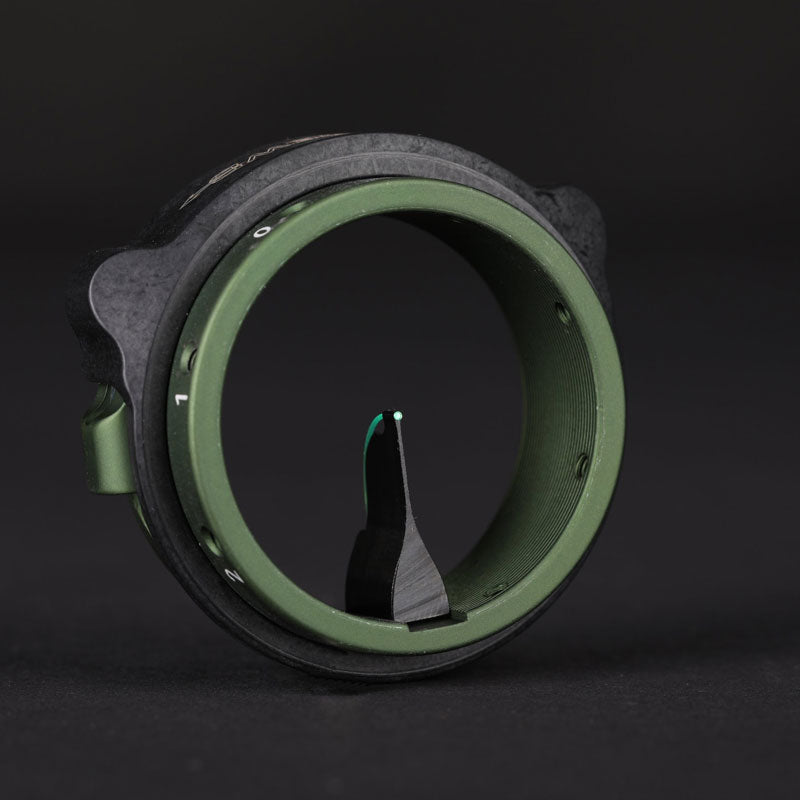 Shrewd Optum Ring System (ORS) for 40mm & 35mm Optum Scope - .015 OD Green Shrewd Archery