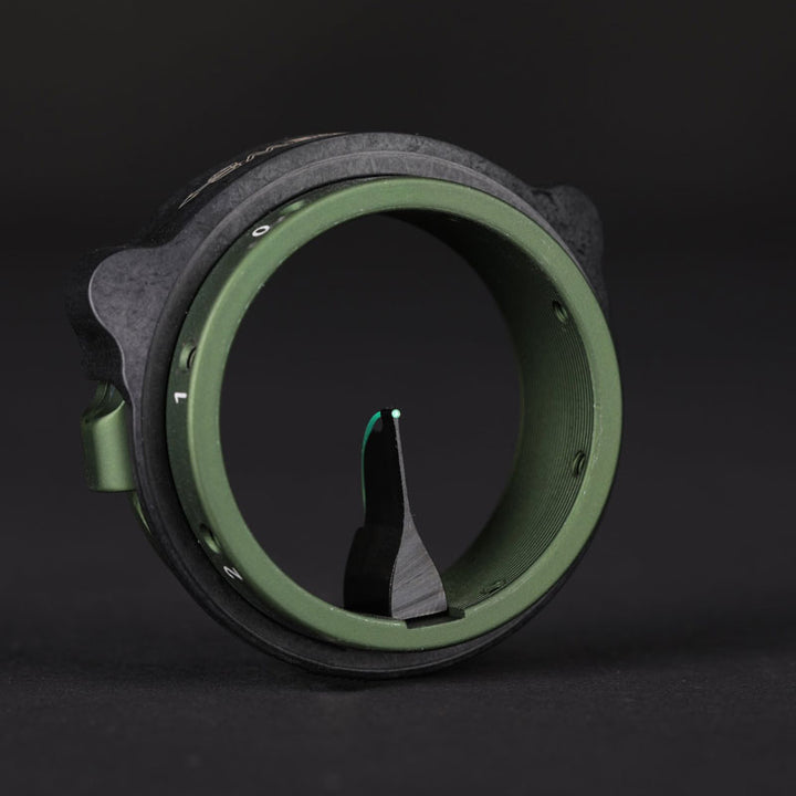 Shrewd Optum Ring System (ORS) for 40mm & 35mm Optum Scope - .015 OD Green Shrewd Archery