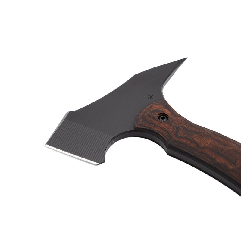 Toor Knives F13 Tommy Walnut Blade Closeup