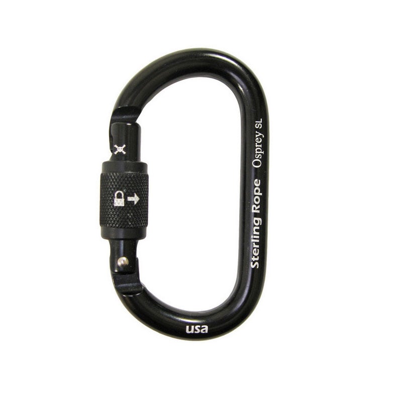 Sterling Osprey Screwlock Oval Carabiner - Extreme Outfitters