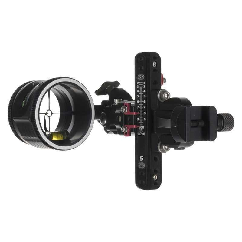 Axcel Landslyde Plus Picatinny AV-31 Single Pin Sight - .019 Green Fiber Axcel
