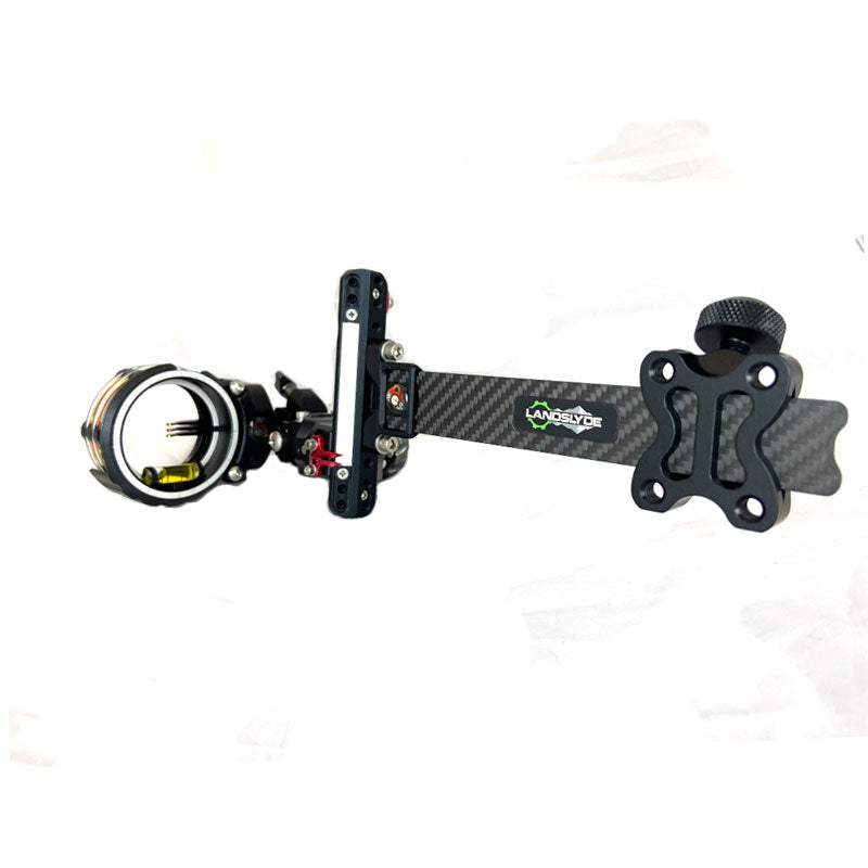 Axcel Landslyde Carbon Pro Slider w/Accustat II 3 Pin Sight - .019 - Extreme Outfitters