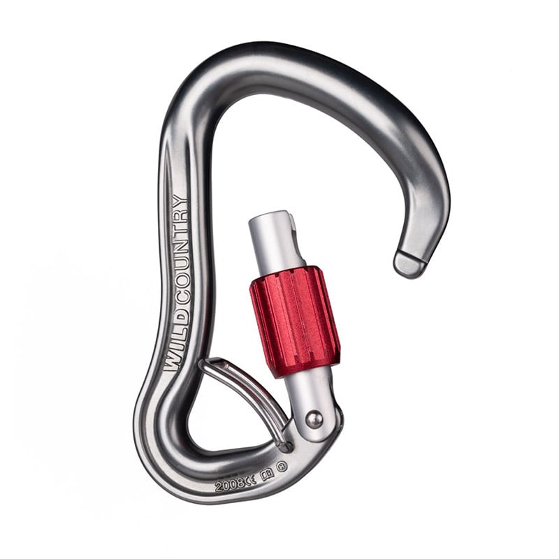 Wild Country Ascent Lite Belay Screw Gate Carabiner - Extreme Outfitters