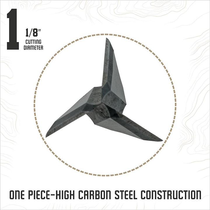 Ozcut The Hurricane Offset Fixed Blade Broadhead - 3 Pack - Extreme Outfitters