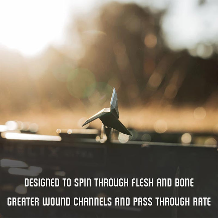 Ozcut The Hurricane Offset Fixed Blade Broadhead - 3 Pack - Extreme Outfitters