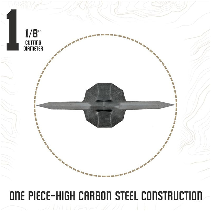 Ozcut Elite Series 2 Blade Fixed Broadhead - 3 Pack - Extreme Outfitters