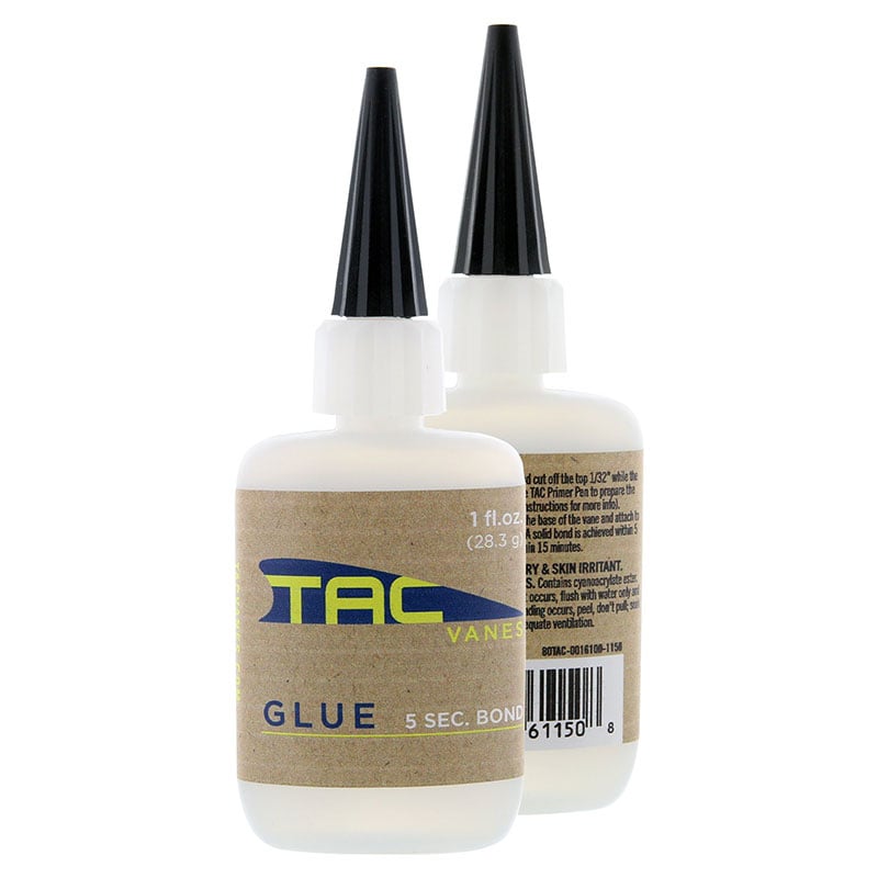 TAC Vanes Glue 1/2 oz - Extreme Outfitters