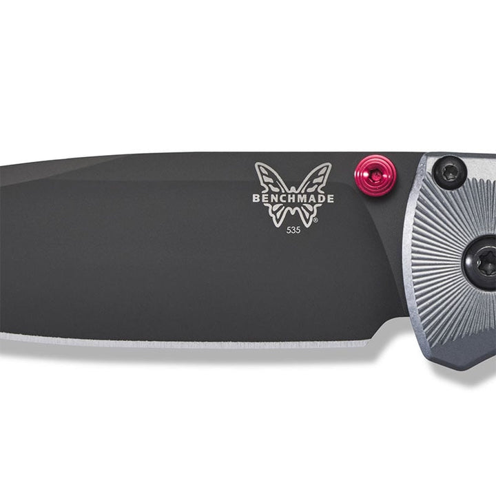 Bugout 535BK-4 Plain Edge Drop Point Axis