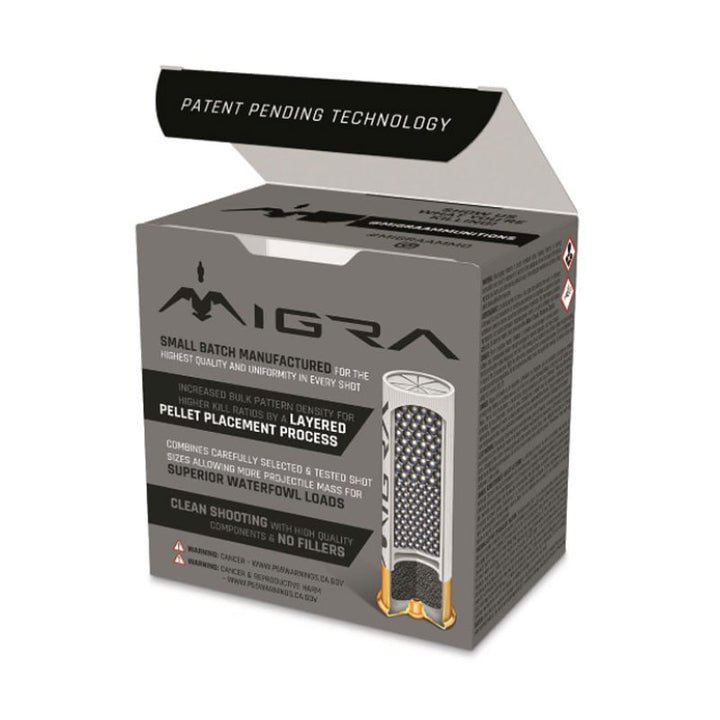 Migra Stack Load Steel Shot, 12 Gauge, 3", #2/#3, 1 1/4 oz., 25 Rounds - Extreme Outfitters