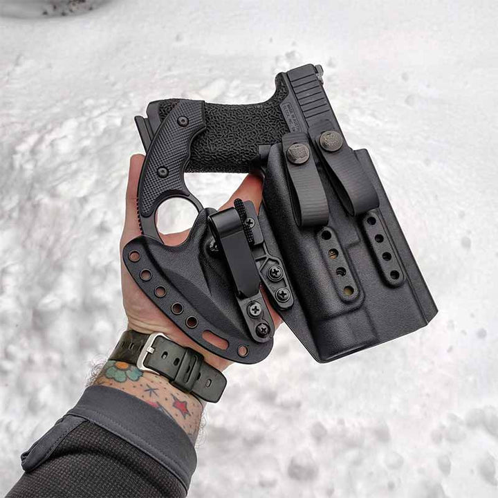 M3 FEDLR Torch Appendix/ IWB Light Bearing Holster - Extreme Outfitters